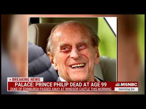 Newsrooms around the World announce the death of Prince Phillip aged 99