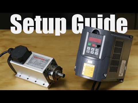 110V 1.5kW Spindle With VFD Setup Guide and Testing