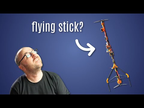 Flying stick strikes back! The bicopter drone