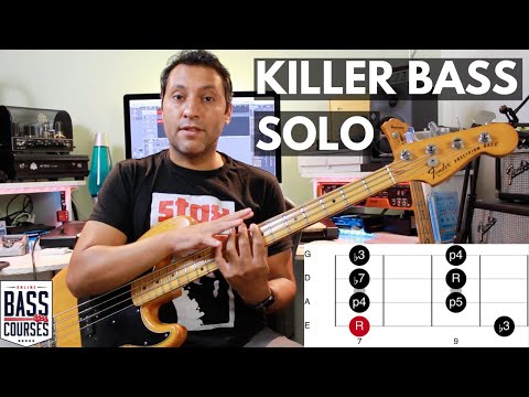 How To Play A Brilliant Blues Bass Solo