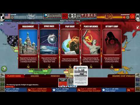 International Twilight Struggle League - Jesse Marshall v Charles Robinson