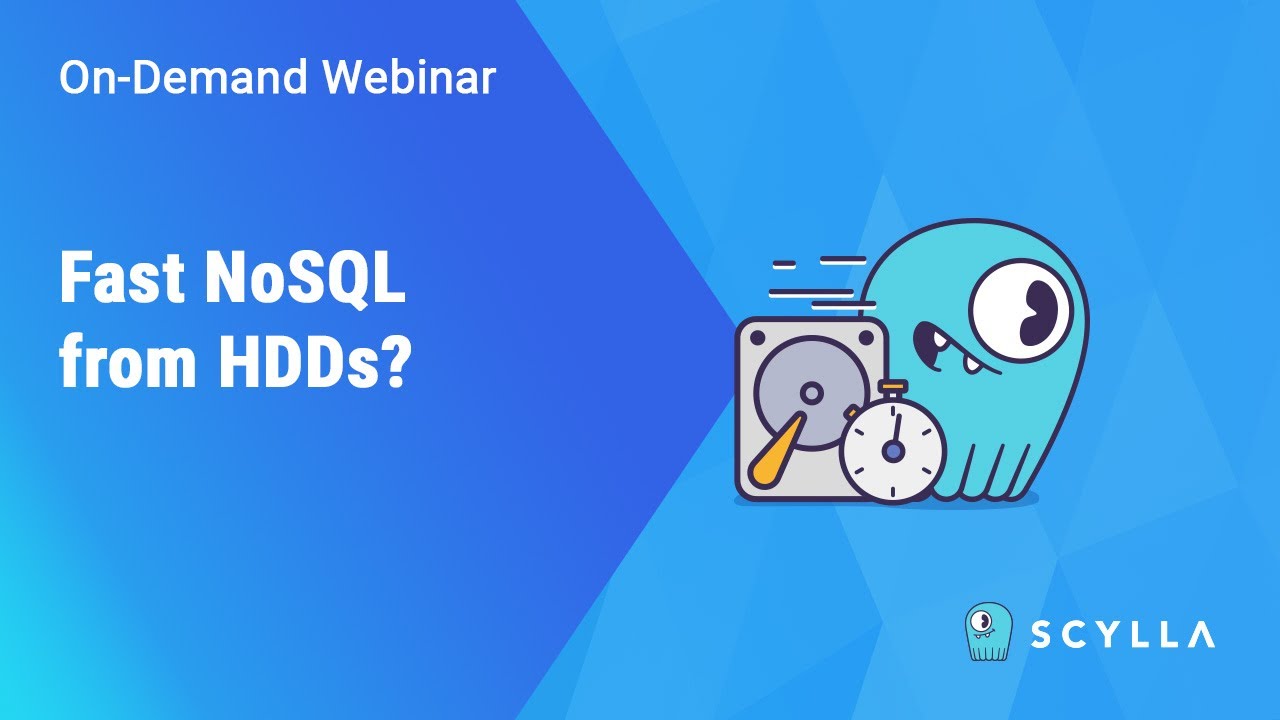 Fast NoSQL from HDDs?