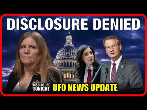 UFO NEWS UPDATE: DISCLOSURE DENIED FOR NOW | LUNA PUSH BACK ON GOUGH | AARO 'WORKIN ON IT'