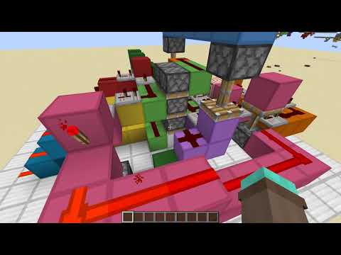 2x2 hipster door from the ceiling (somewhat oldschool redstone build)