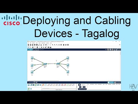 2. Deploying and Cabling Devices Packet Tracer