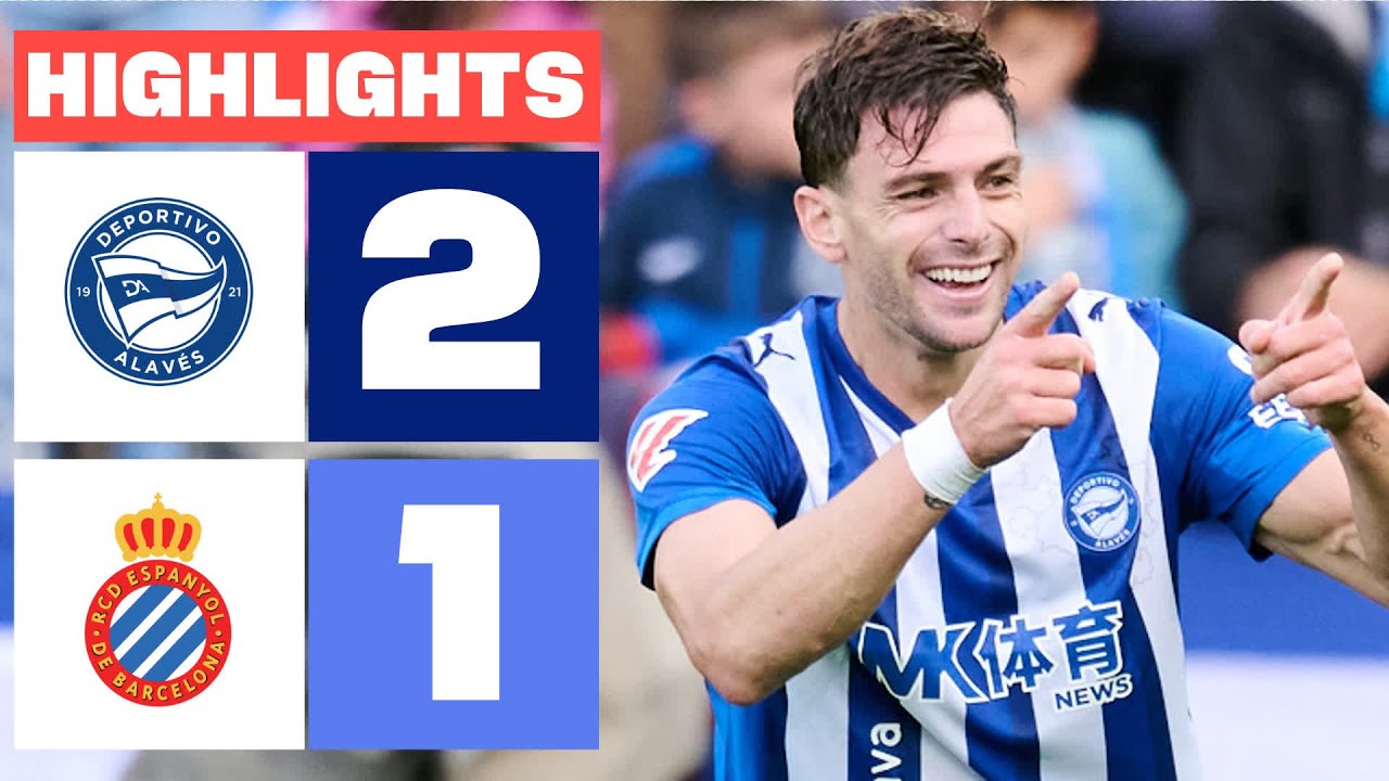 Deportivo Alavés vs Espanyol Highlights