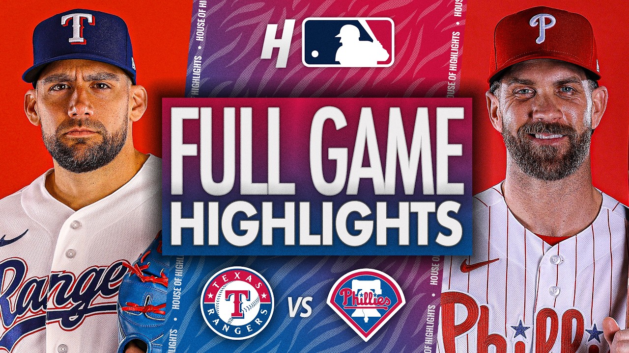 Phillies Hold Off Rangers’ Ninth-Inning Rally to Win 5–3 in Opening Day Thriller