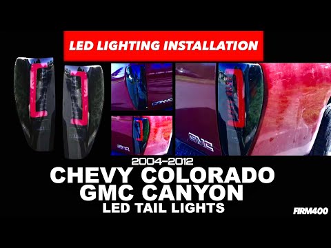 04-12 CHEVY COLORADO/GMC CANYON LED TAIL LIGHTS INSTALL - AJP DISTRIBUTORS
