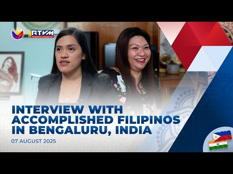 Interview with Accomplished Filipinos in Bengaluru, India