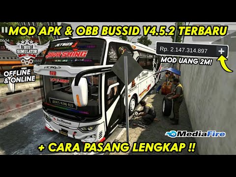BUSSID MOD APK V4.5.2 LATEST NO ADS | BUS SIMULATOR INDONESIA MOD APK 4.5.2 UNLIMITED MONEY