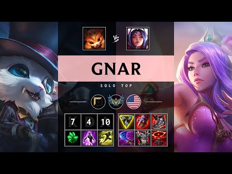 Gnar Top vs Irelia - NA Challenger Patch 25.11