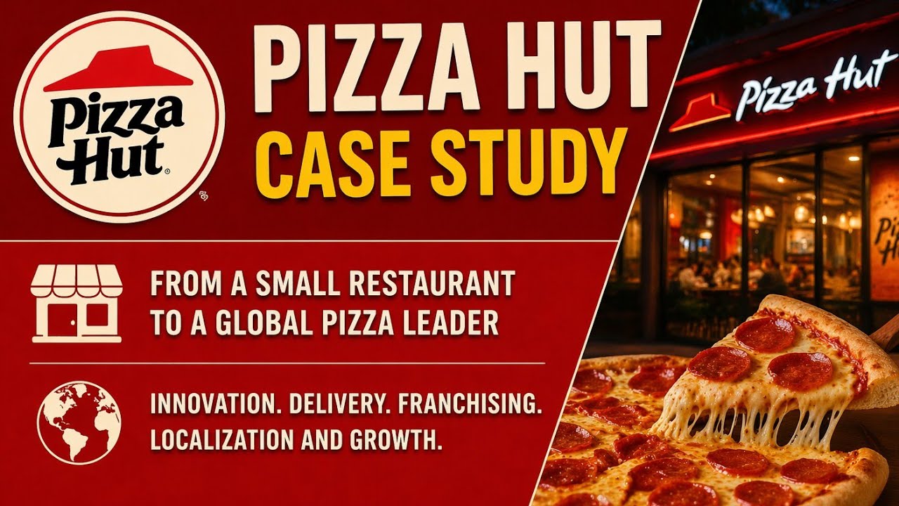 Pizza Hut Marketing Strategy Explained | Case Study on Innovation, Branding & Growth
