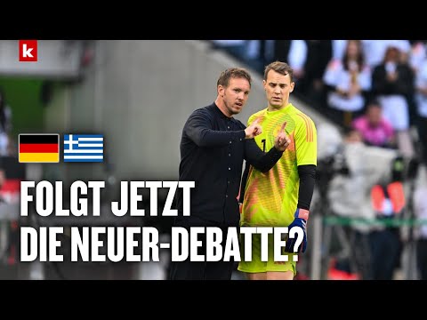 Video Thumbnail: Groß rettet Deutschland, Neuer patzt erneut! Torwart-Diskussion "hat er sich selber eingebrockt"