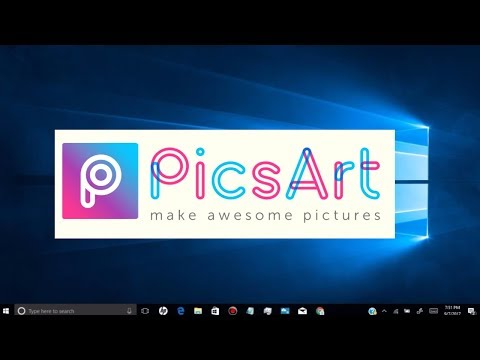 How To Install PicsArt App on PC Video