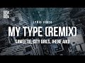 Saweetie Jhene Aiko City Girls My Type Remix Lyrics