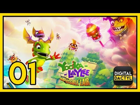 Let's Play: Yooka-Laylee And The Impossible Lair - 01