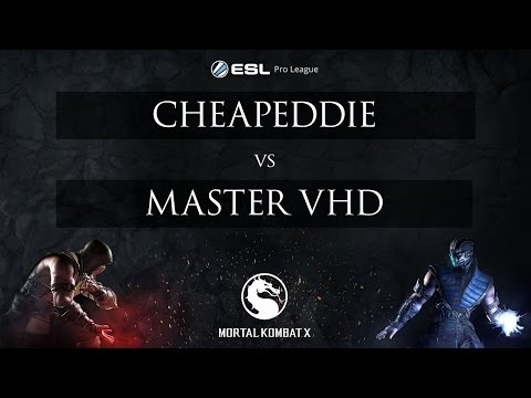 ESL MKX Pro League Season One Finals: LB RO 8 - CheapEddie VS Master VHD