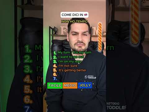 🗣️ Tocca a te: come diresti in inglese le 8 frasi del video? #inglese #quiz #ingleseperitaliani