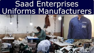 Saad Enterprises Uniforms Manufacturer Hotel Hospital Workwear Maker Suppliers Islamabad Pakistan