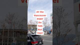 ❌Don”t Drag your heavy suitcase through the Vancouver Port Terrninal.. #alaskacruise