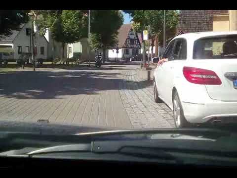 Fahrt durch Schwegenheim