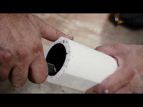 Instalación cisterna empotrada Sigma 8 cm, sin bastidor