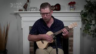 Video thumbnail for Bamboo Tenor Ukulele by Luna Ukes by Luna Guitars