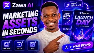 Zawa AI Review Create Stunning AI Marketing Assets with Your Brand Kit in Minutes  💰 EP #523