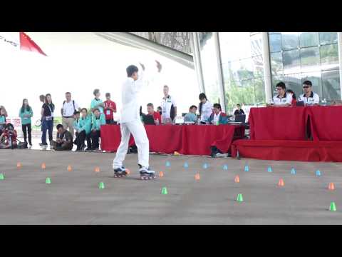 World Roller Games 2017 ( WFSC ) / Junior /  Gu Kun Qi - 1 place
