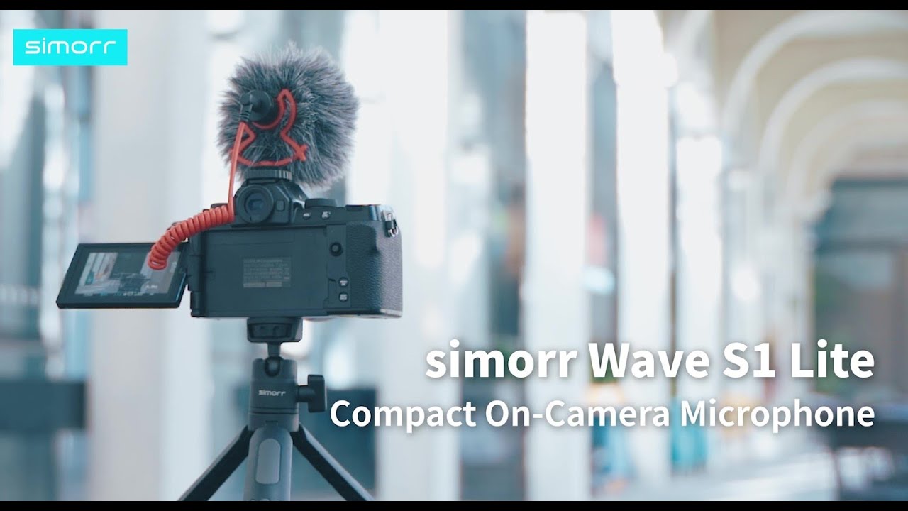 SmallRig 3452 simorr Wave S1 Lite Compact On-Camera Microphone