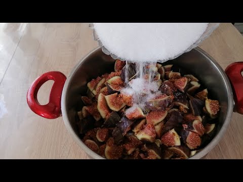 ŞEKER DE BEKLETMEK YOK👍🏻TAZE İNCİR REÇELİ NASIL YAPILIR /İNCİR REÇELİ TARİFİ / KOLAY REÇEL TARİFİ