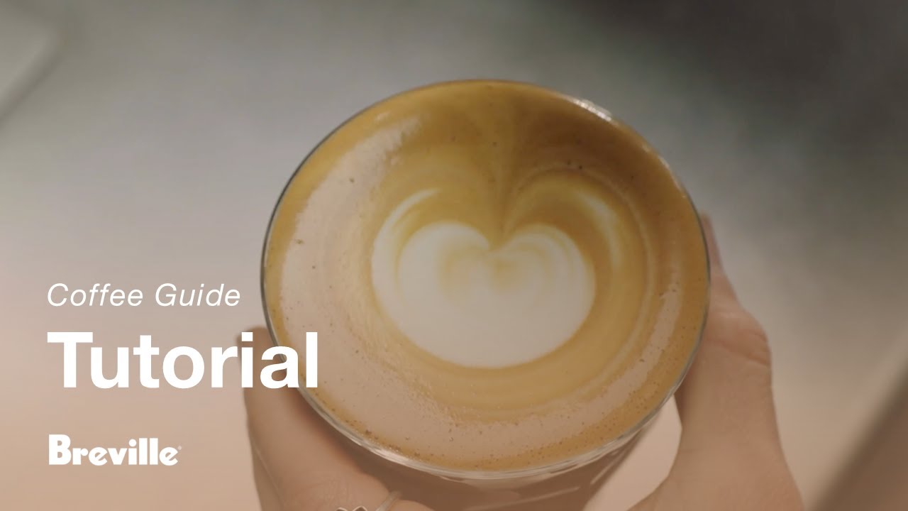 How to create latte art: the dot