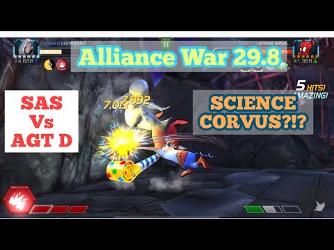 Alliance War S29W08 | SAS vs AGT D | Edge of Masters!