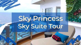 Sky Suite Tour with the BIGGEST Balcony at Sea!