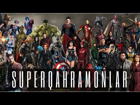 SUPERQAHRAMONLAR HAQIDAGI ENG KUTILAYOTGAN FILMLAR