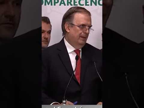 MARCELO EBRARD: «Quítame de la lista, me harías un favor» #shorts