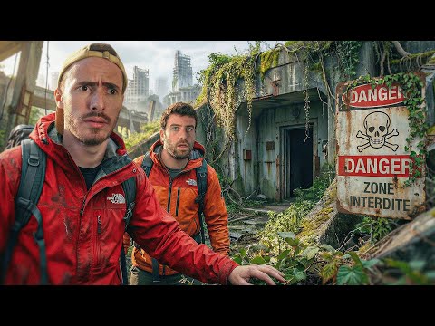 On trouve un BUNKER SECRET sous cette ville fantôme ... ( Urbex )
