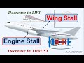 Understanding STALL: Across an Aircraft WING and In An Aircraft ENGINE