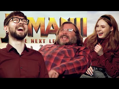 The Funniest Interview I've Done So Far (Jack Black & Karen Gillan)