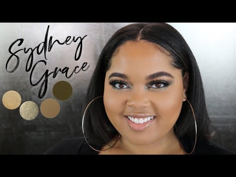 Sydney Grace Military Themed Eyeshadows Overview + Tutorial Video