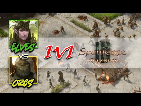 First PvP, Many Mistakes... BUT!  |  Elves VS Orcs  |  PvP 1v1  |  Spellforce 3 Reforced