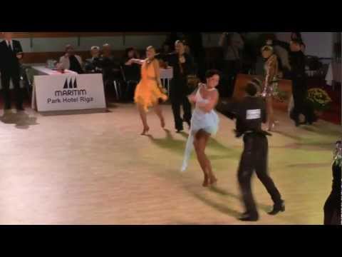 00266 Latvia Open 2012 WDSF Latin 1/4 Samba