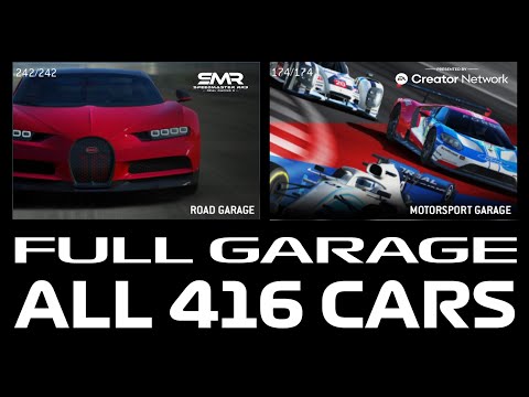 Real Racing 3 ALL 416 CARS - Full Garage