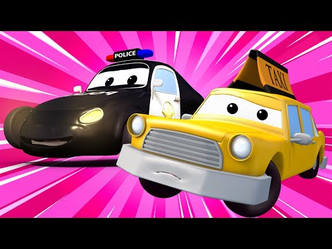 Policijski auto za djecu -  Auto Patrola i Vandali - Auto Grad ! Crtići sa autima za djecu