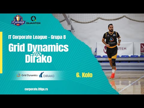 18.12.2022 IT CORPORATE LIGA Grupa B 20:30 GRID DYNAMICS - DIRAKO