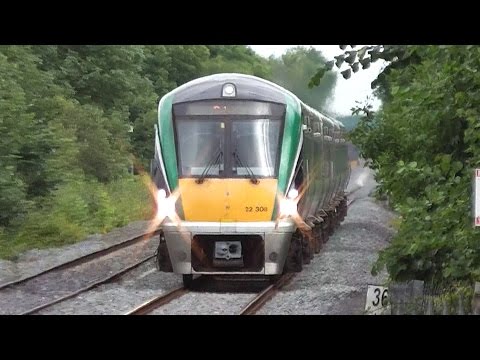 IE 22000 Class Intercity Train number 22308 - Monasterevin, Kildare
