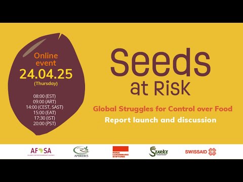Webinar Seeds at Risk