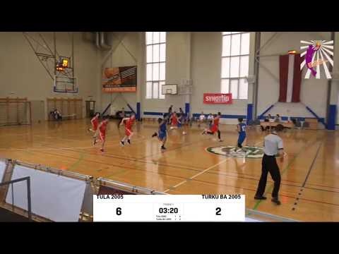 BBBL U14 2018 Arsenal Tula 2005 RUS (Red) vs Turku Basketball Academy 2005 FIN (Blue)