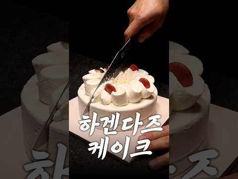 세상에서 가장 날카로운 칼 vs 하겐다즈 케이크