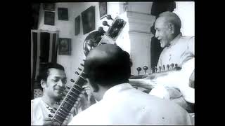 Allauddin Khan - Live - Video Recording - Ravi Shankar - Master - Disciple